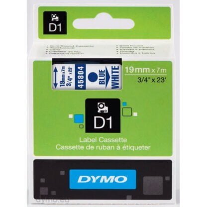 Dymo S0720840 D1 45804 Tape 19mm x 7m 2