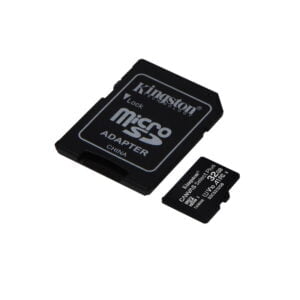 KINGSTON 32GB MICROSDHC muistikortti adapterilla