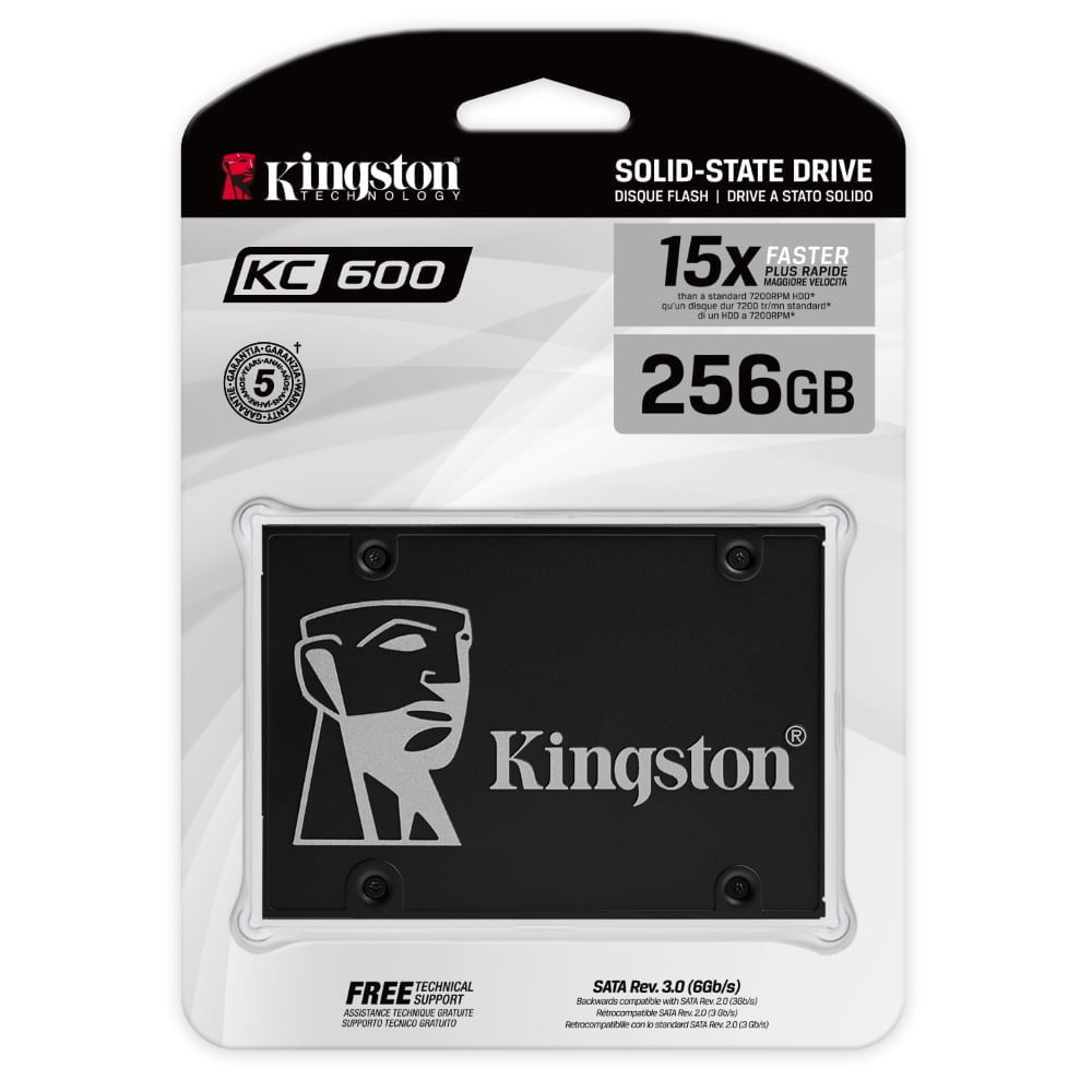 KINGSTON KC600 256GB 2.5″ SSD-levy 2 KINGSTON KC600 256GB 2.5″ SSD-levy 2