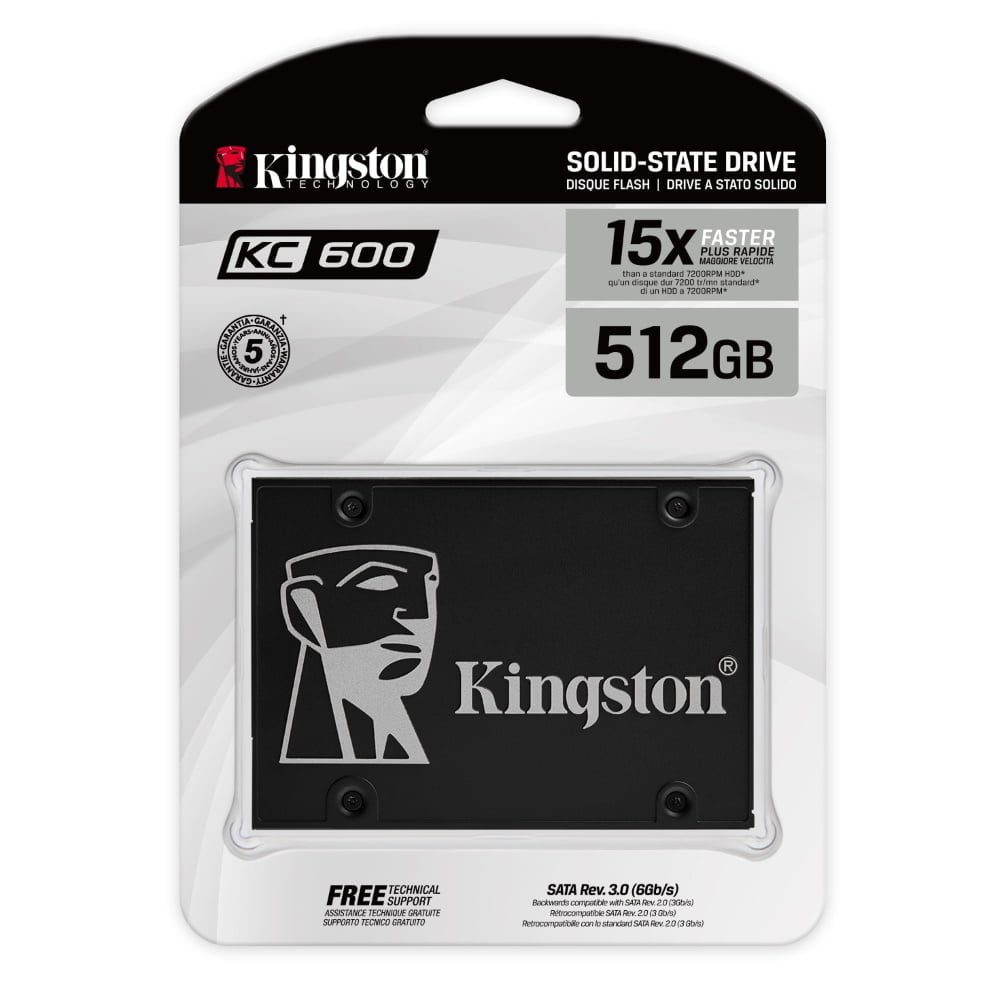 KINGSTON KC600 512GB 2.5″ SSD-levy 2 KINGSTON KC600 512GB 2.5″ SSD-levy 2