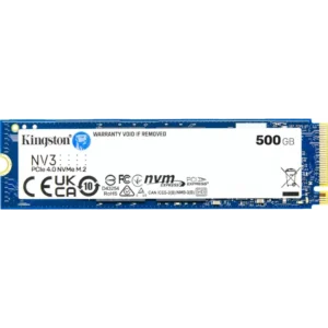 Kingston NV3 PCIe 4.0 NVMe 500Gt M.2 SSD 5