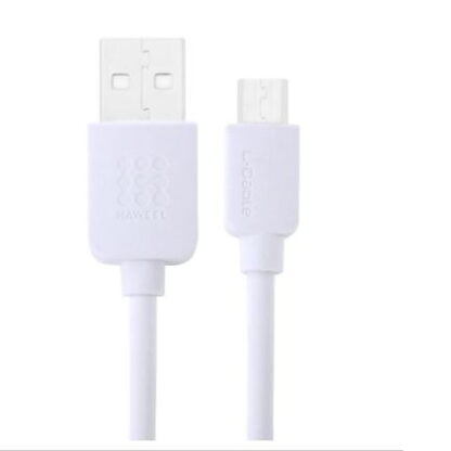 Haweel Micro-USB kaapeli 2m valkoinen 2