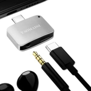 Yaomaisi Q15 USB-C lataus+ääni adapteri