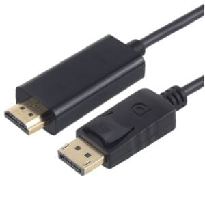 DisplayPort – HDMI kaapeli 1,8m 7