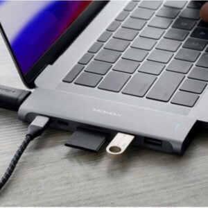 Momax 7-in-1 USB-C adapteri MacBook 6