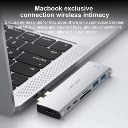 Momax 7-in-1 USB-C adapteri MacBook 8