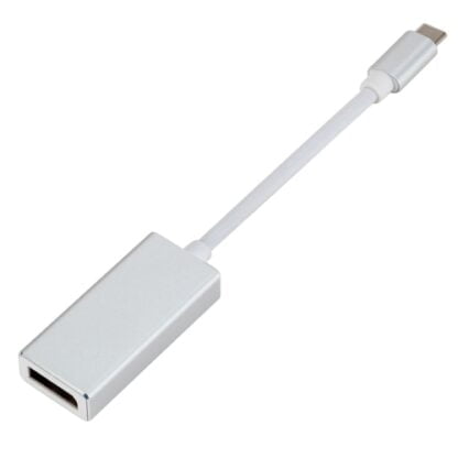 USB-C / DP naaras adapteri pituus 12cm 2
