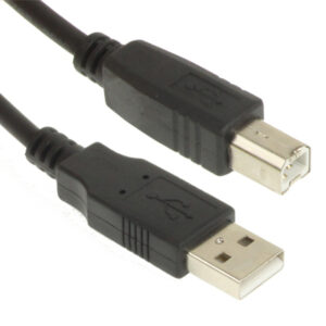USB 2.0 tulostinkaapeli 5m musta 2