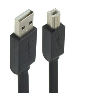 USB 2.0 tulostuskaapeli 1.5m musta