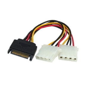 SATA-uros – Molex Y-kaapeli 15.2cm