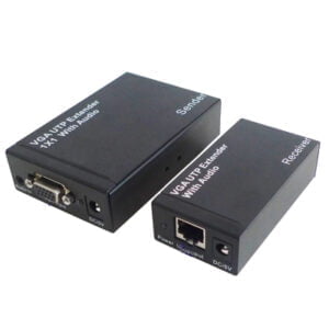 VGA -> LAN Adapteri + audio
