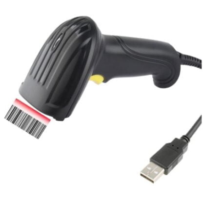 Viivakoodinlukija USB-liitännällä musta 2