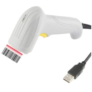 Viivakoodinlukija USB-liitännällä vaalea