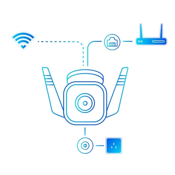 TP-LINK Tapo C310 -valvontakamera ulkokäyttöön 4 TP-LINK Tapo C310 -valvontakamera ulkokäyttöön 4