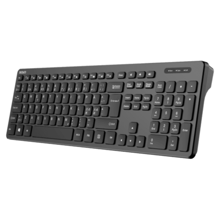 DELTACO TB-122-1S langaton USB-näppäimistö 3 DELTACO TB-122-1S langaton USB-näppäimistö 3