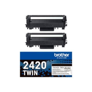 Brother TN2420 musta tulostuskasettipaketti (2 kpl)