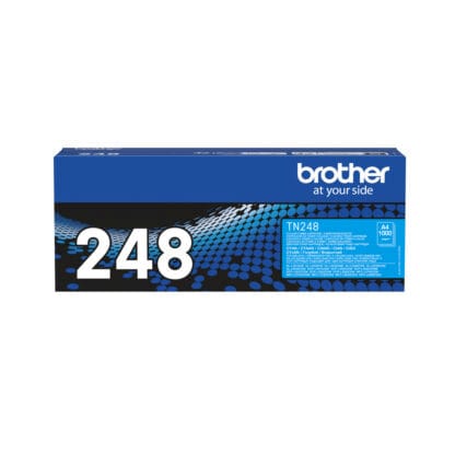 Brother TN248C sininen tulostuskasetti 2