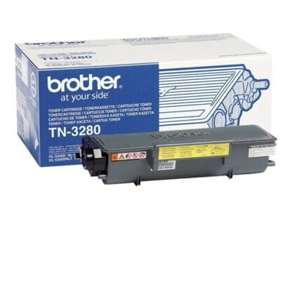 Brother TN3280 musta lasertulostuskasetti 2