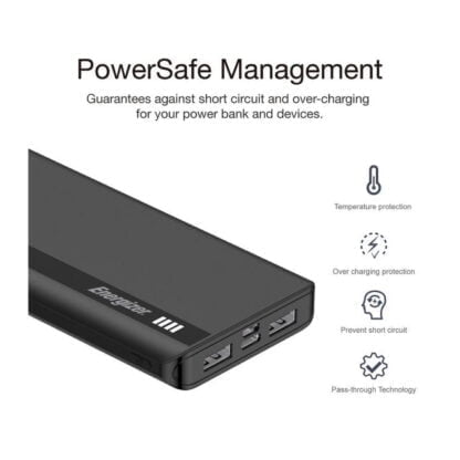 Energizer Powerbank 10000mAh 2xUSB 5