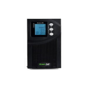 Green Cell UPS Online MPII 1000VA LCD näytöllä