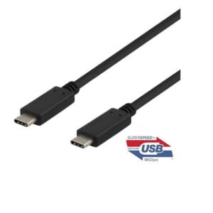 USB 3.1 USB-C – USB-C kaapeli 1m