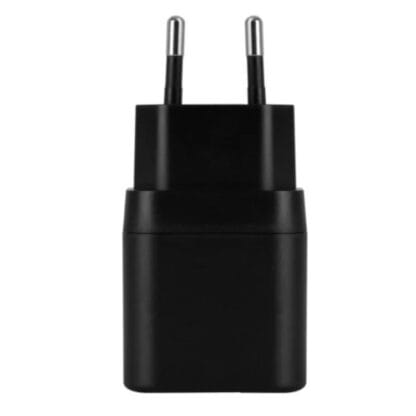 Seinälaturi USB-A USB-C PD musta 5
