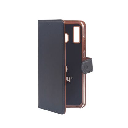 CELLY WALLY CASE GALAXY A40 musta 2