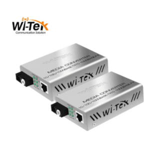 Wi-Tek Mediamuunnin TX/RX-pari 10/100/1000 Wi-Tek Mediamuunnin TX/RX-pari 10/100/1000