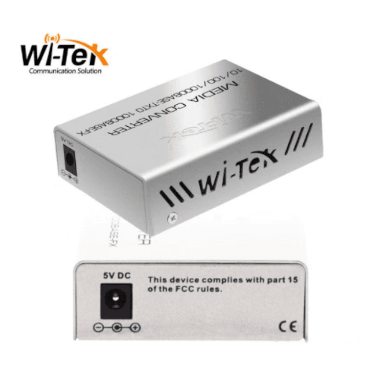 Wi-Tek Mediamuunnin TX/RX-pari 10/100/1000 6 Wi-Tek Mediamuunnin TX/RX-pari 10/100/1000 6