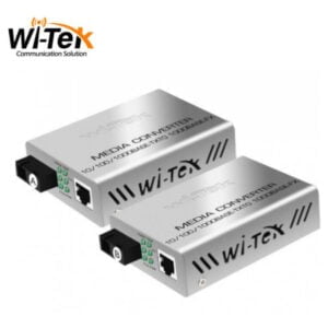 Wi-Tek Mediamuunnin TX/RX-pari 10/100/1000