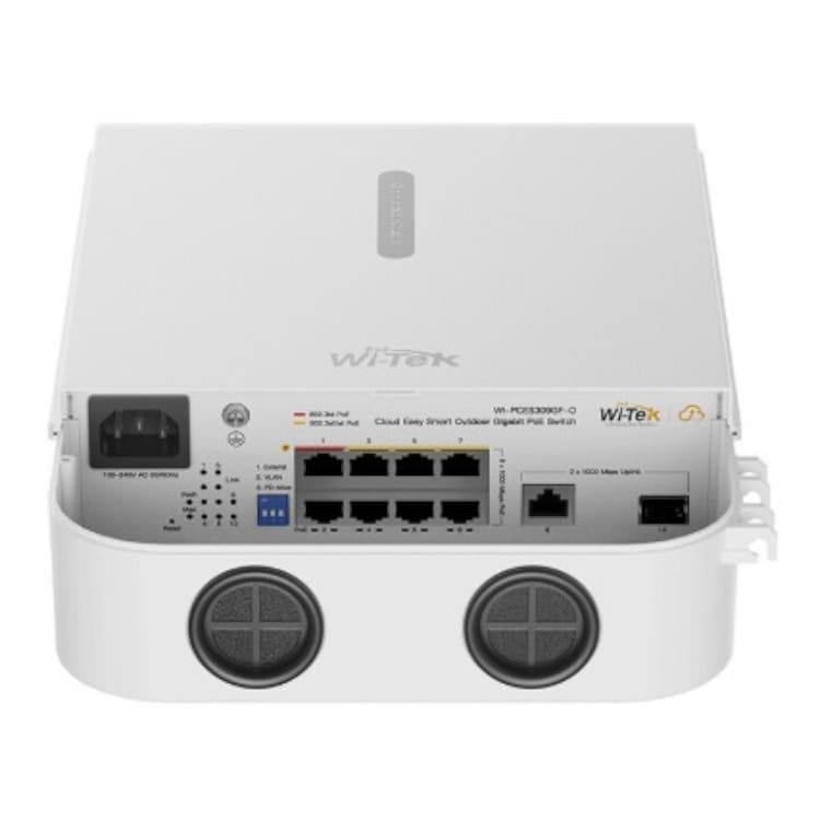 Wi-Tek 10-porttinen 110W PoE-kytkin ulkokäyttöön 4 Wi-Tek 10-porttinen 110W PoE-kytkin ulkokäyttöön 4