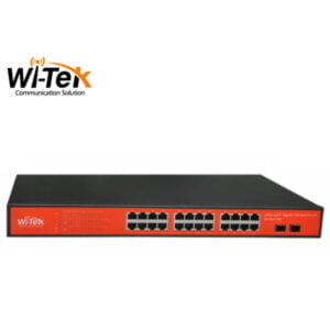 Wi-Tek 24-PORTTINEN POE KYTKIN 400W