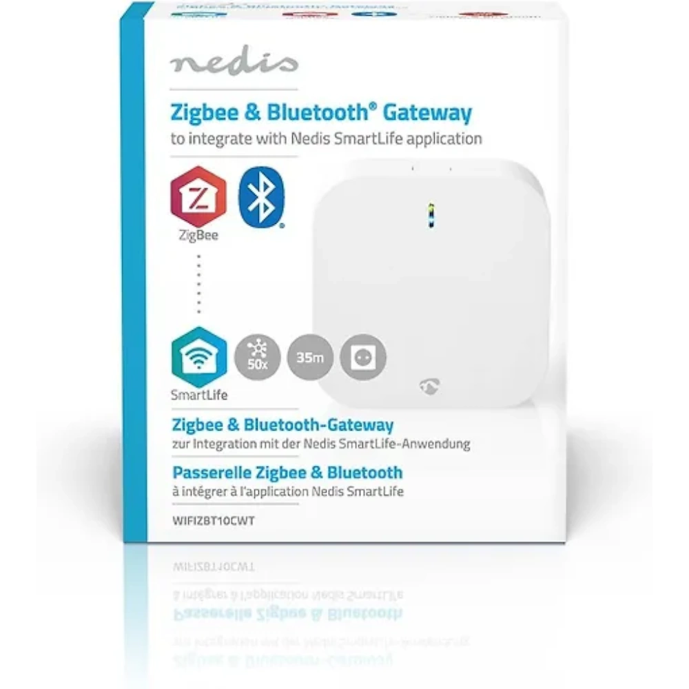 Nedis Zigbee WIFIZBT10CWT -yhdyskäytävä