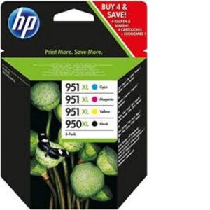 HP 950/951XL monipakkaus (4 XL-koon kasettia)