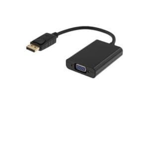DP-VGA sovitin ääniulostulolla
