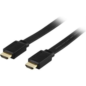 HDMI-kaapeli litteä 2m musta 6
