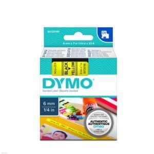 Dymo S0720790 D1 43618 Tape 6mm x 7m