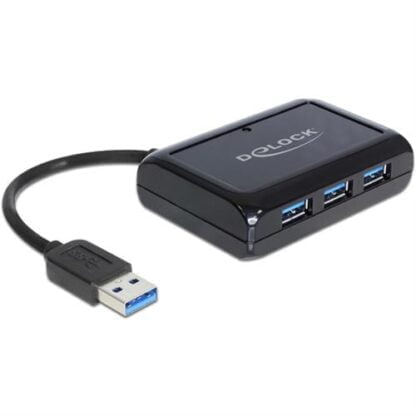 DeLOCK USB 3.0 HUB + Gigabit LAN 2