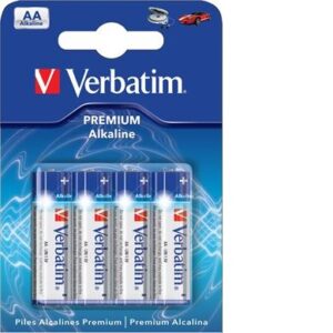 Verbatim AA-paristo LR06 Alkaline 1,5V 4-pakkaus